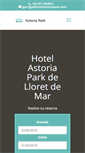 Mobile Screenshot of hotelastoriapark.com